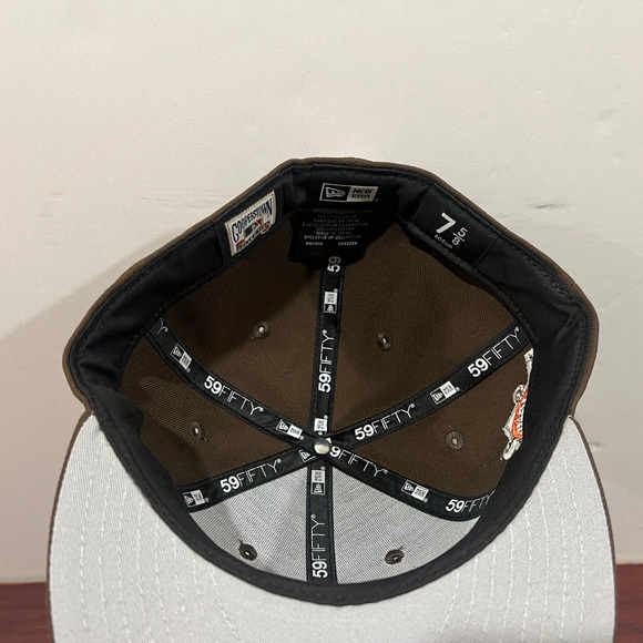 New Era, 59Fifty Fitted Hat, New York Mets, Brown - Picture 5 of 9